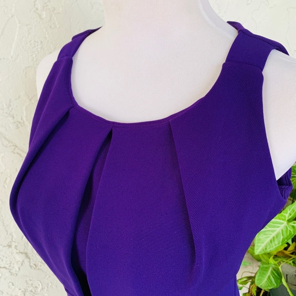 Amethyst KARIN STEVENS Empire Sleeveless Dress - Picture 3 of 8